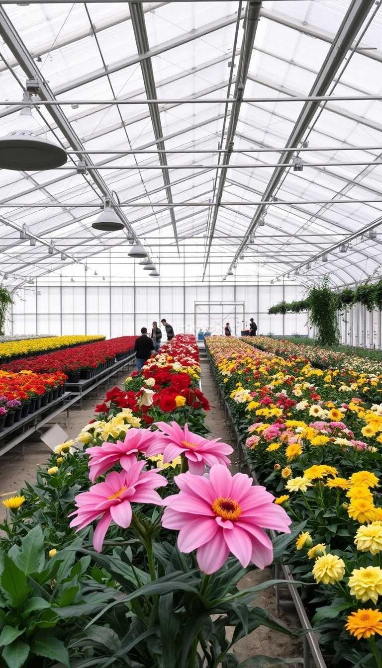 兼顧精細與實用 溫室花卉與豆類種植的現代實踐
